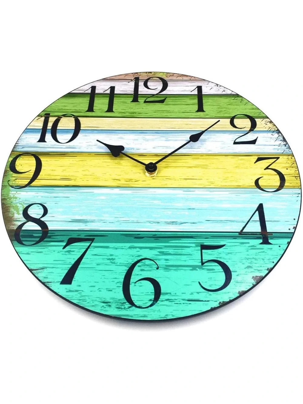 14” Silent Coastal/Mediterranean Wall Clock